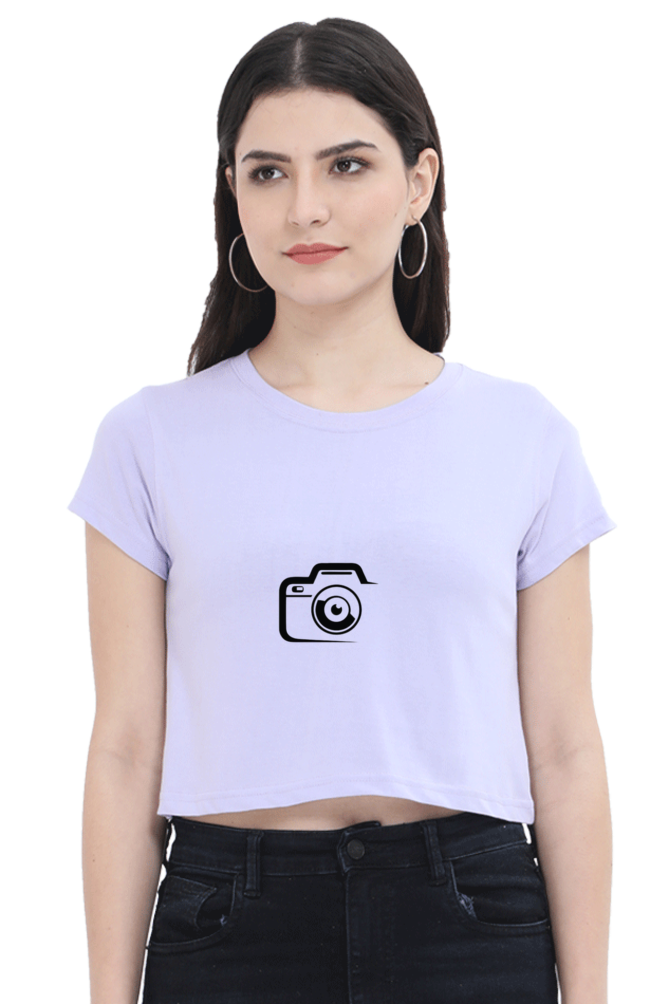 Camera Crop Top