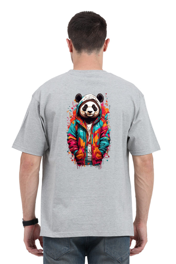 Panda Style Oversized T-Shirt For Men