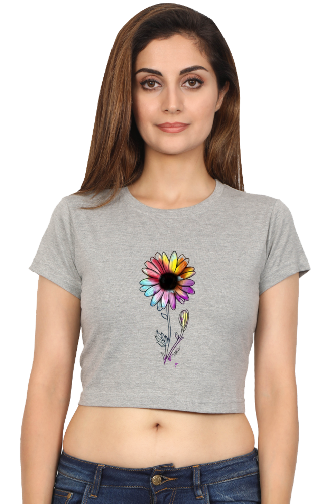 Flower Crop Top