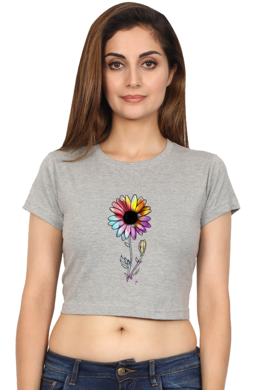 Flower Crop Top