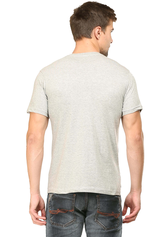 Custom Made Cotton Blend Round Neck T-Shirts