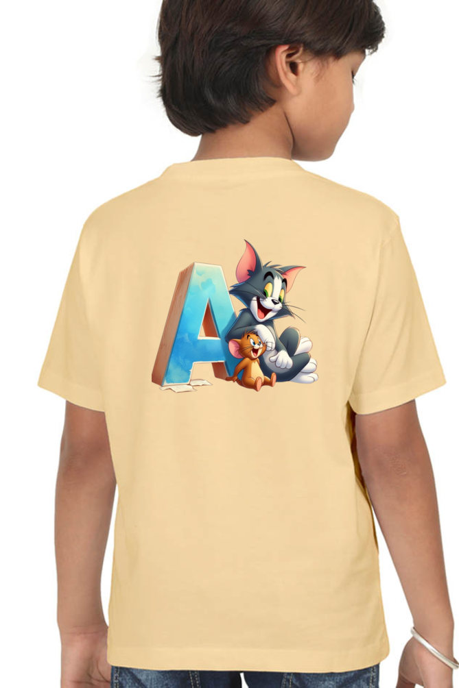 Tom And Jerry Half Sleeve T-Shirt