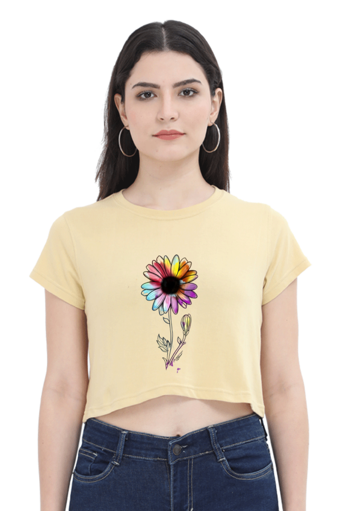 Flower Crop Top