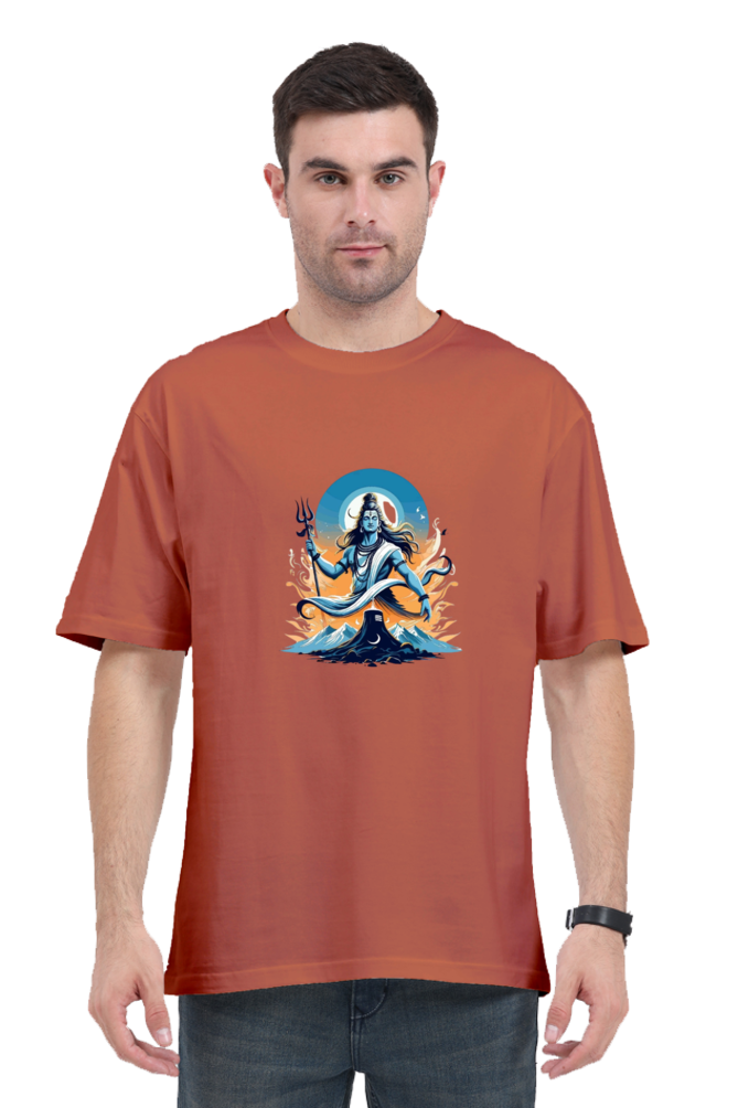 Lord Shiva Oversized T-Shirt For Men