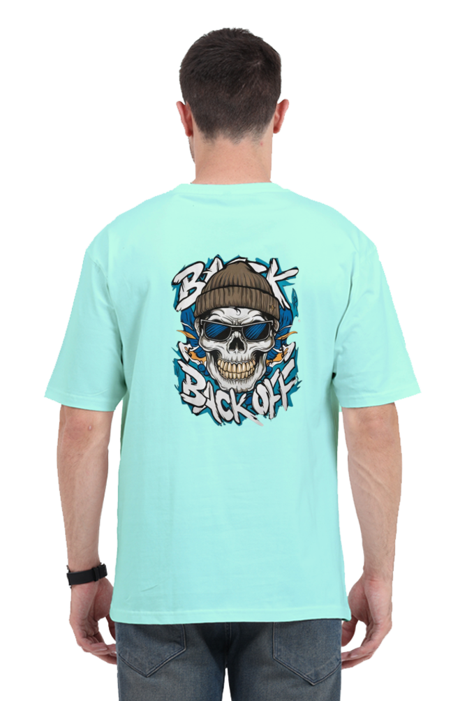 Skull Design Oversized T-Shirt For Men