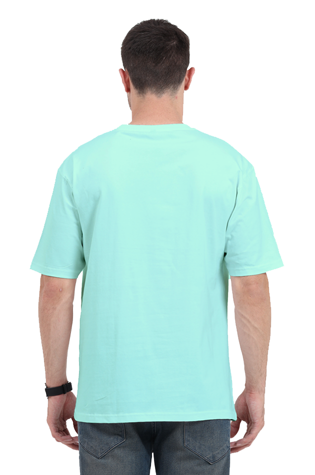 Custom Made Cotton Blend Round Neck Oversized T-Shirts