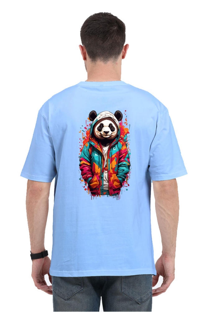 Panda Style Oversized T-Shirt For Men