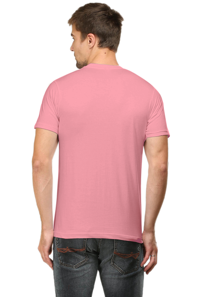 Custom Made Cotton Blend Round Neck T-Shirts