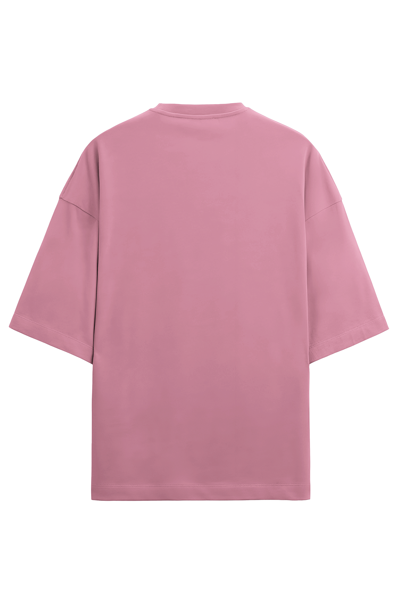 Custom Made Cotton Blend Oversized Round neck T-Shirts