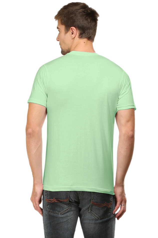 Custom Made Cotton Blend Round Neck T-Shirts