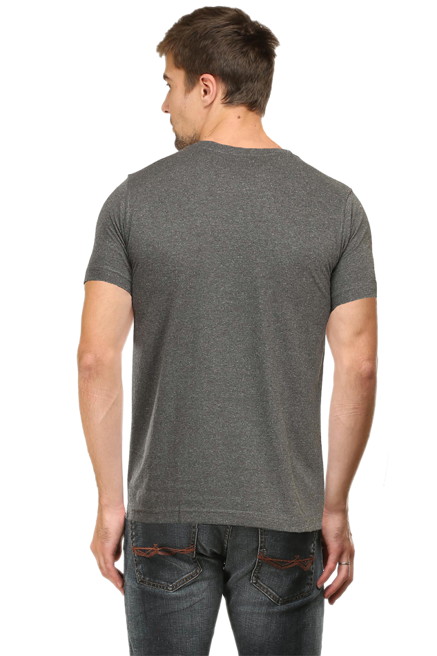 Custom Made Cotton Blend Round Neck T-Shirts