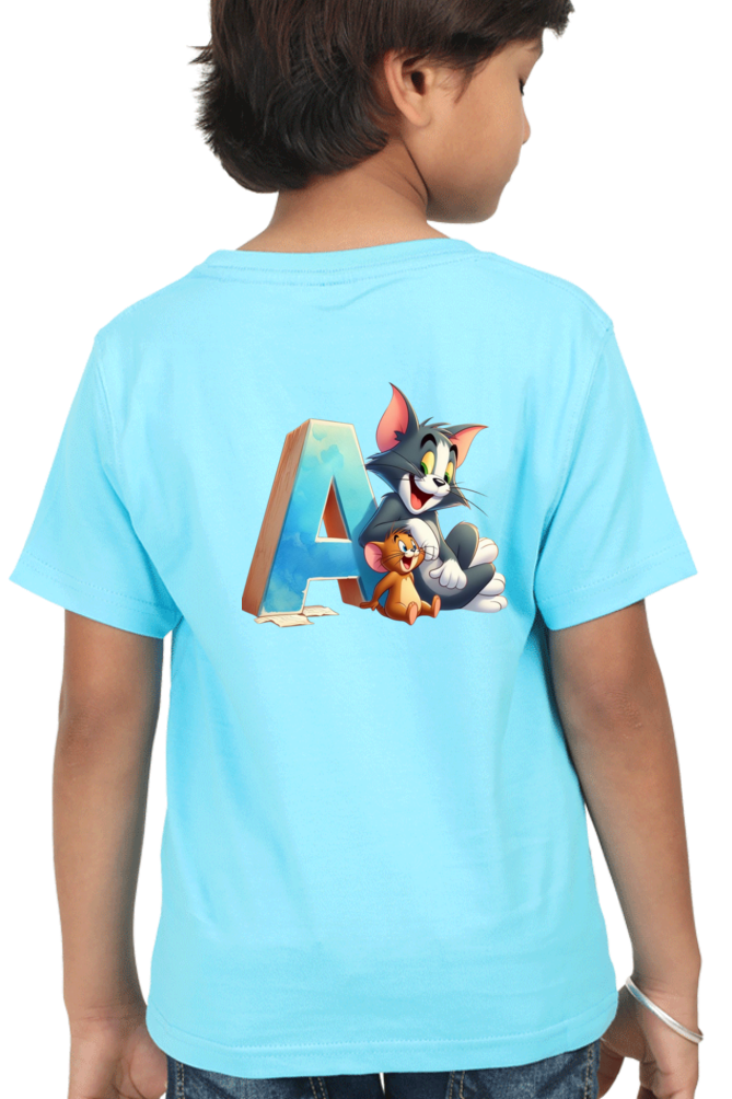 Tom And Jerry Half Sleeve T-Shirt