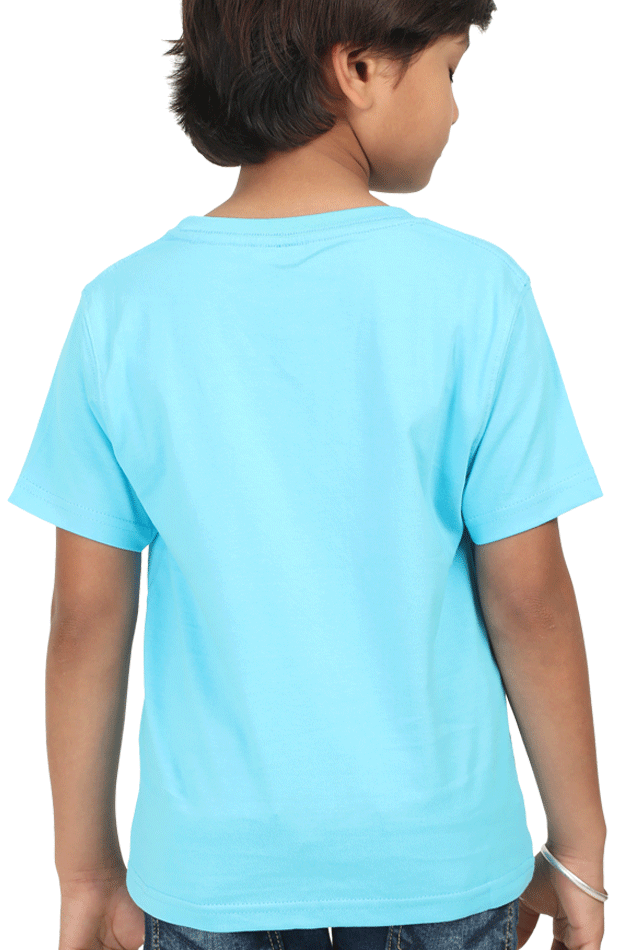 Smiley Paint Half Sleeve T-Shirt