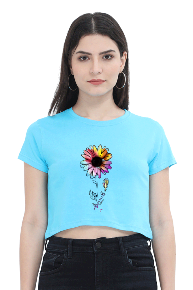 Flower Crop Top