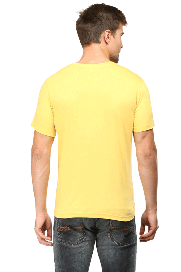 Custom Made Cotton Blend Round Neck T-Shirts