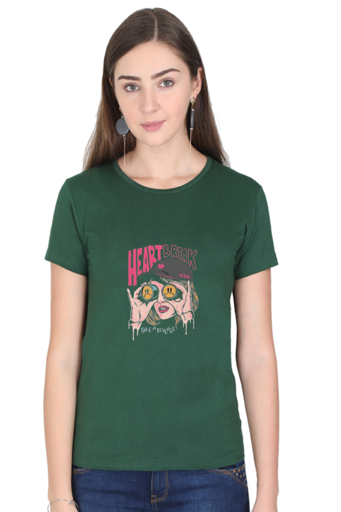 Heart Break Half Sleeve T-Shirt