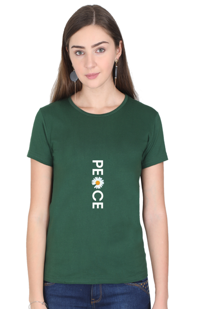 Peace Half Sleeve T-Shirt