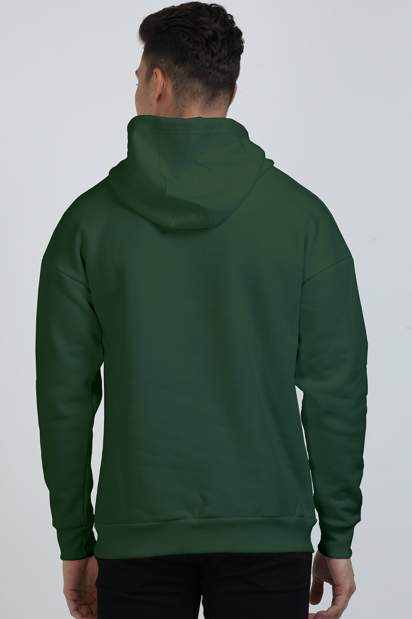 Oversized Hooded Sweatshirt – Cotton Blend