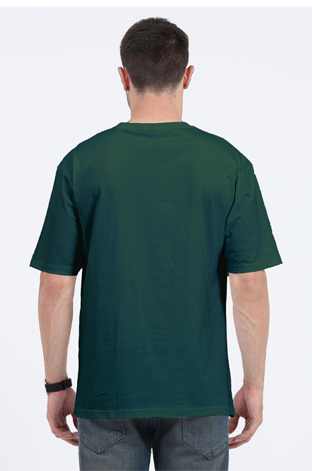 Custom Made Cotton Blend Round Neck Oversized T-Shirts