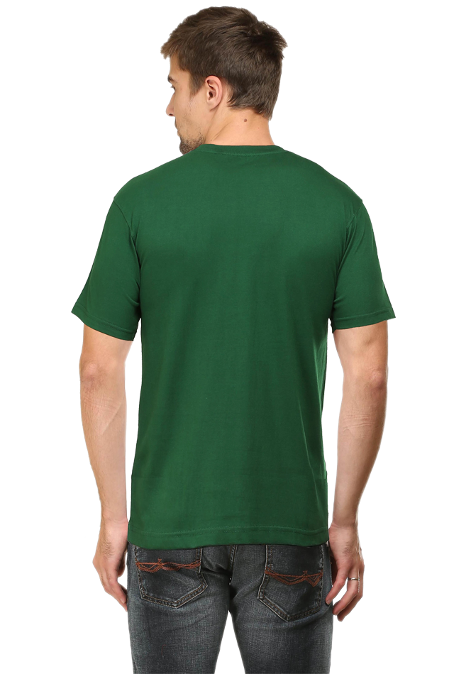 Custom Made Cotton Blend Round Neck T-Shirts