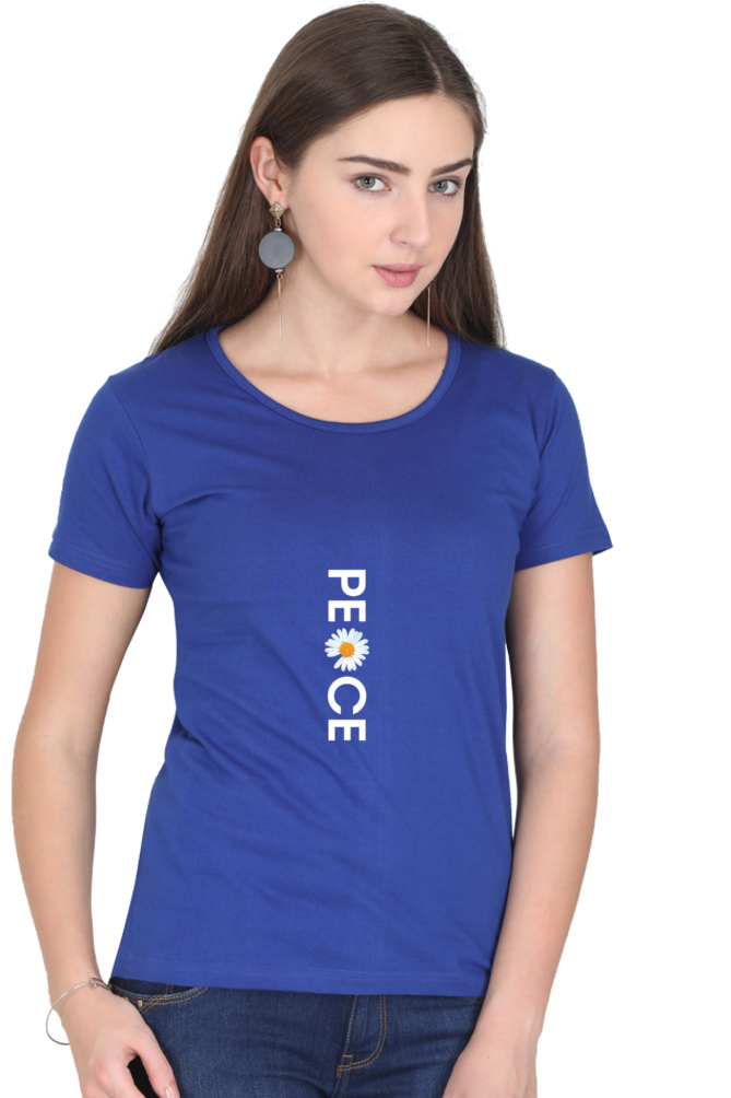 Peace Half Sleeve T-Shirt