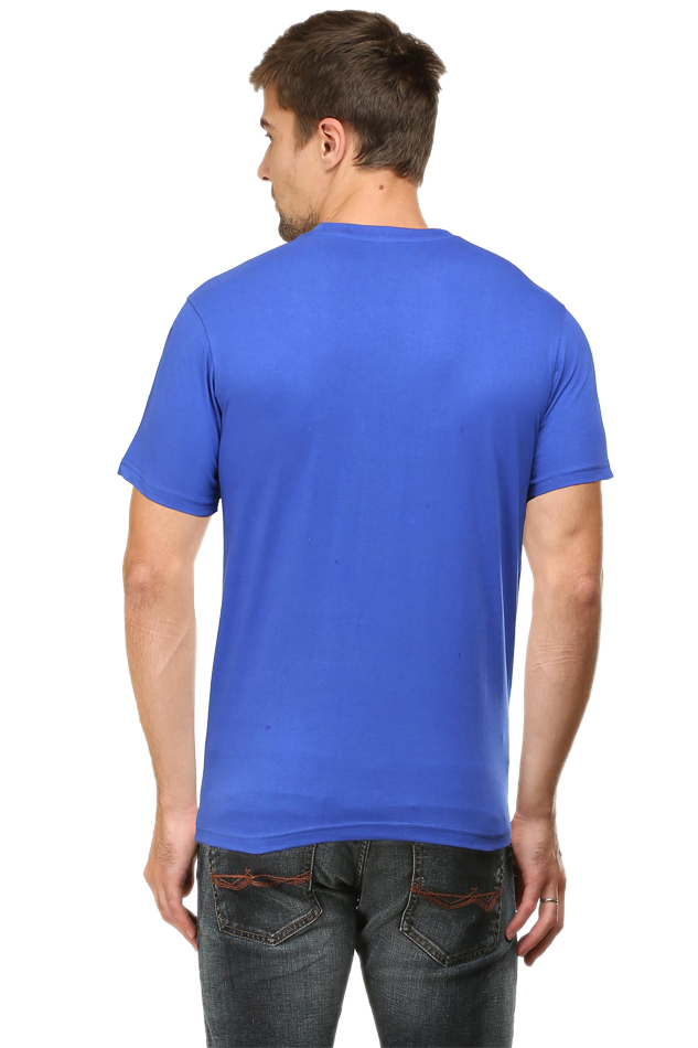 Custom Made Cotton Blend Round Neck T-Shirts